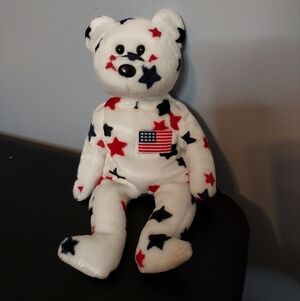 TY Beanie Baby Glory 1998 Bear
